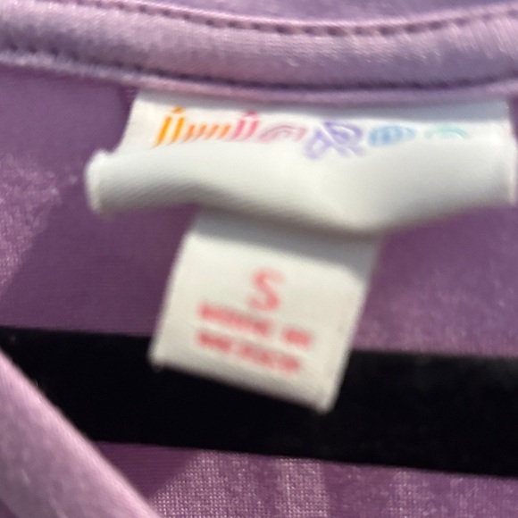 Lavender tunic Women's Top/ slide slit - Picture 2 of 2